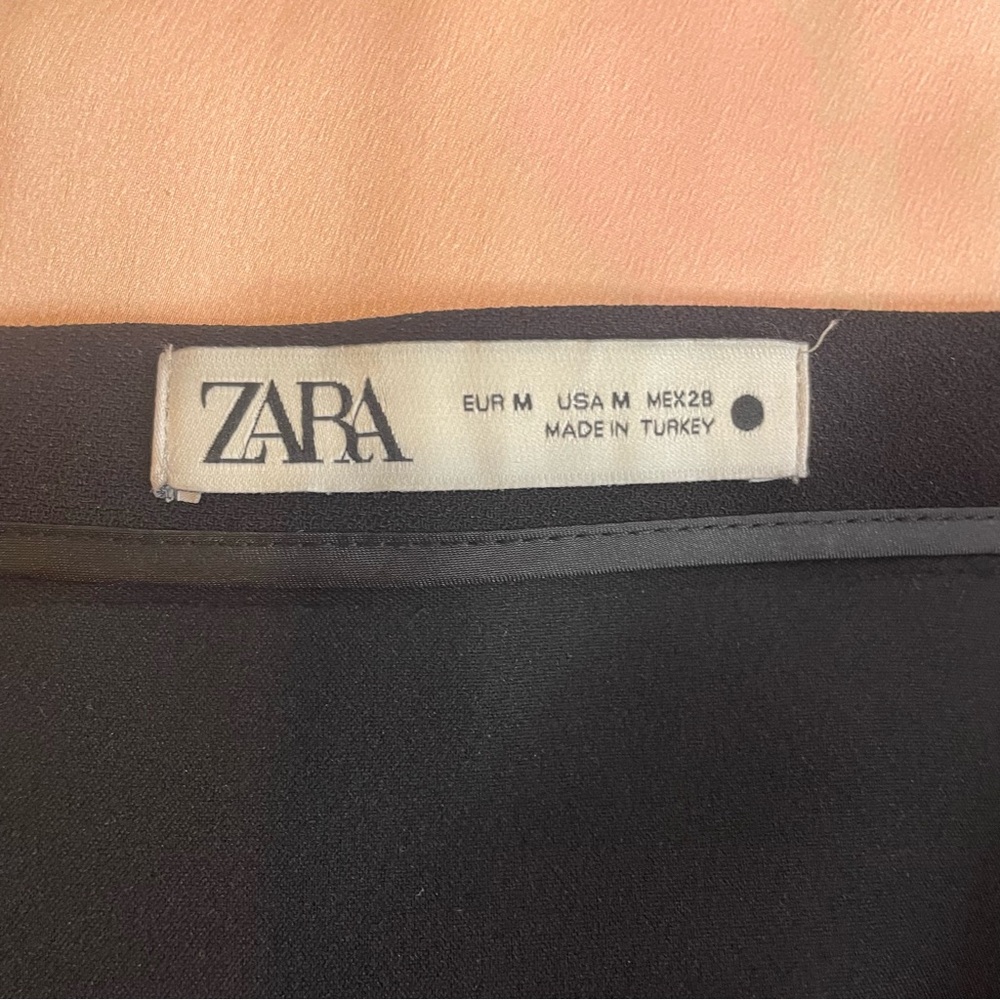 Zara Mini Skirt with Rhinestone Slit - Picture 7 of 8